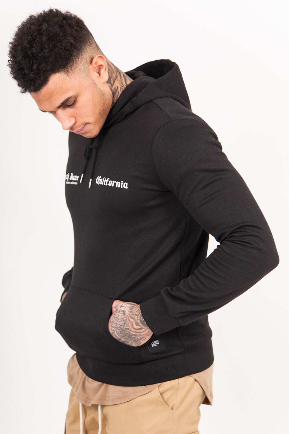 Sixth June - Sweatshirt capuche Santa Monica noir