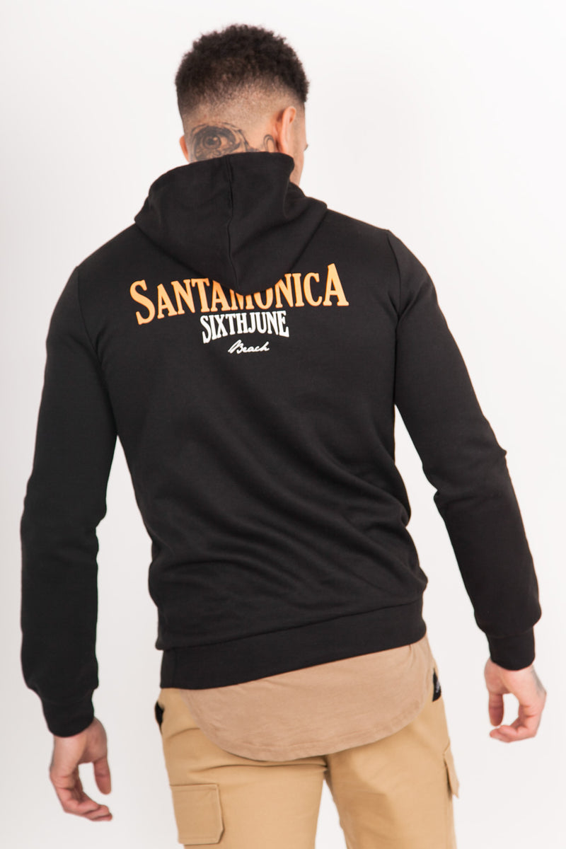 Sixth June - Sweatshirt capuche Santa Monica noir