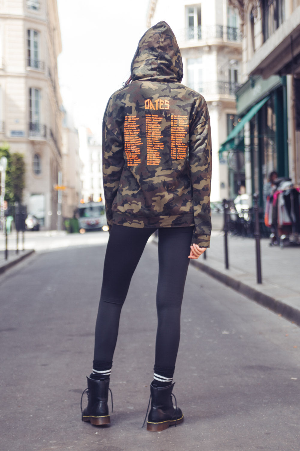 Sixth June - Sweat capuche Monsters Tour camouflage