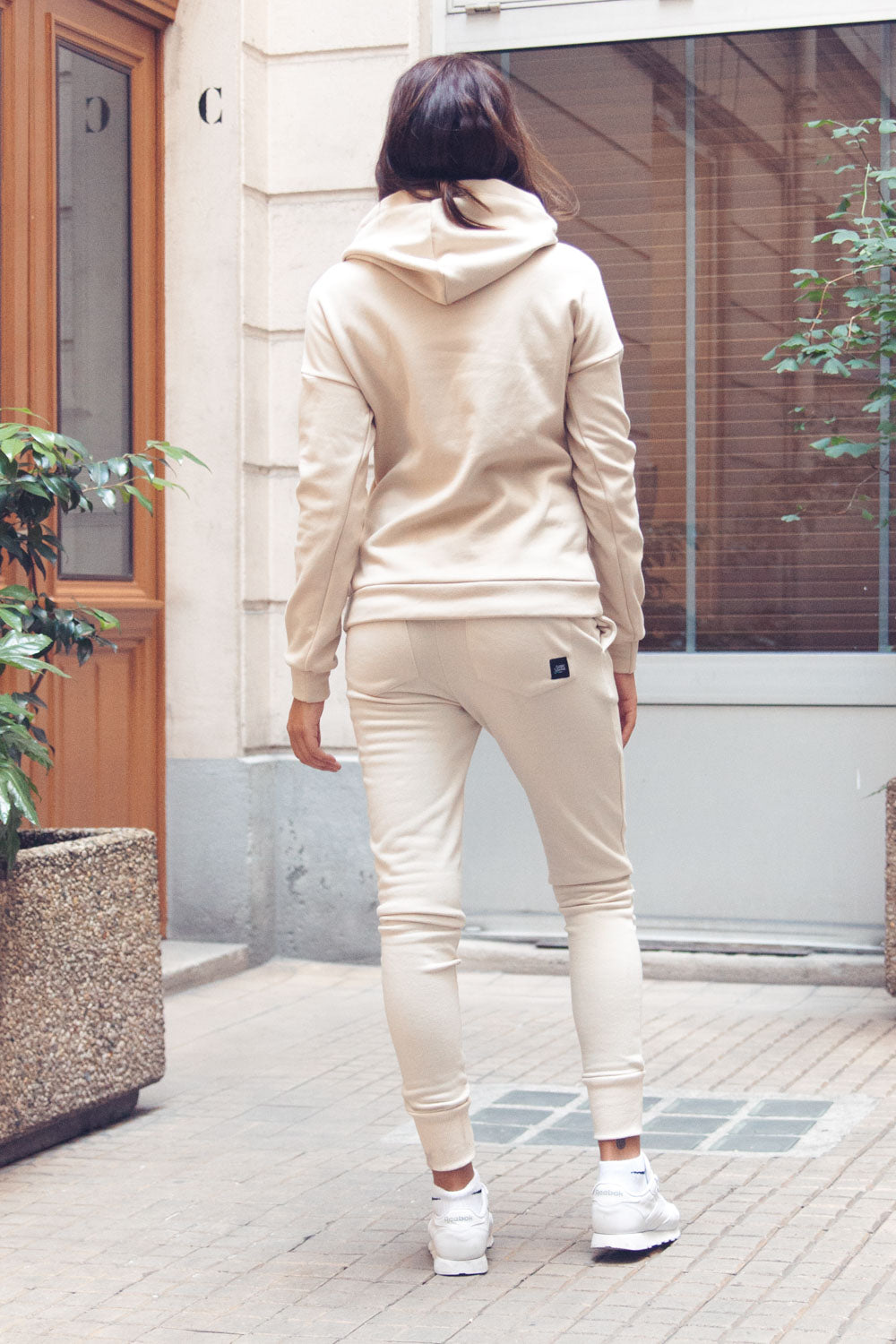 Sixth June - Sweat capuche classique beige