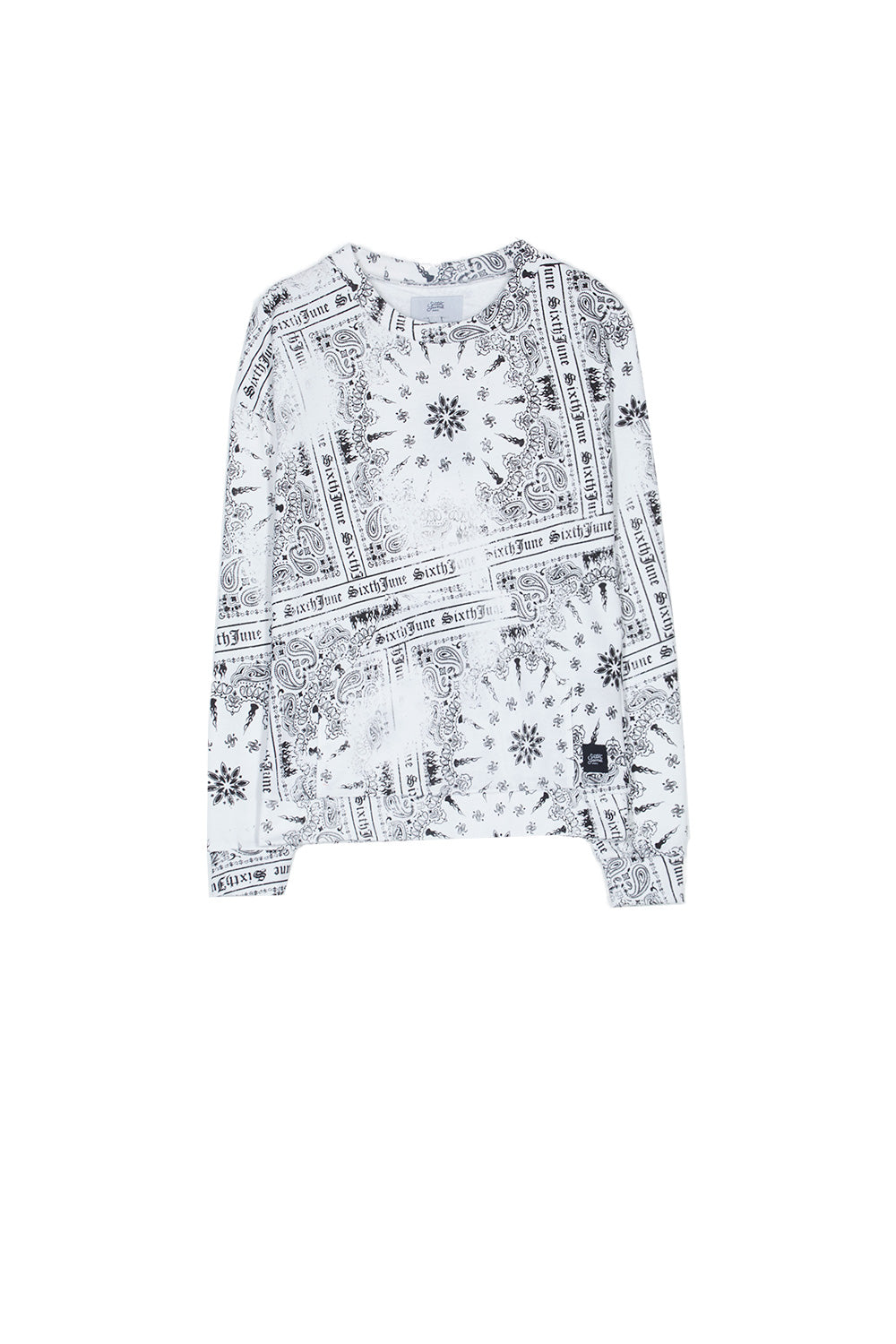 Sixth June - Pull all over bandana blanc