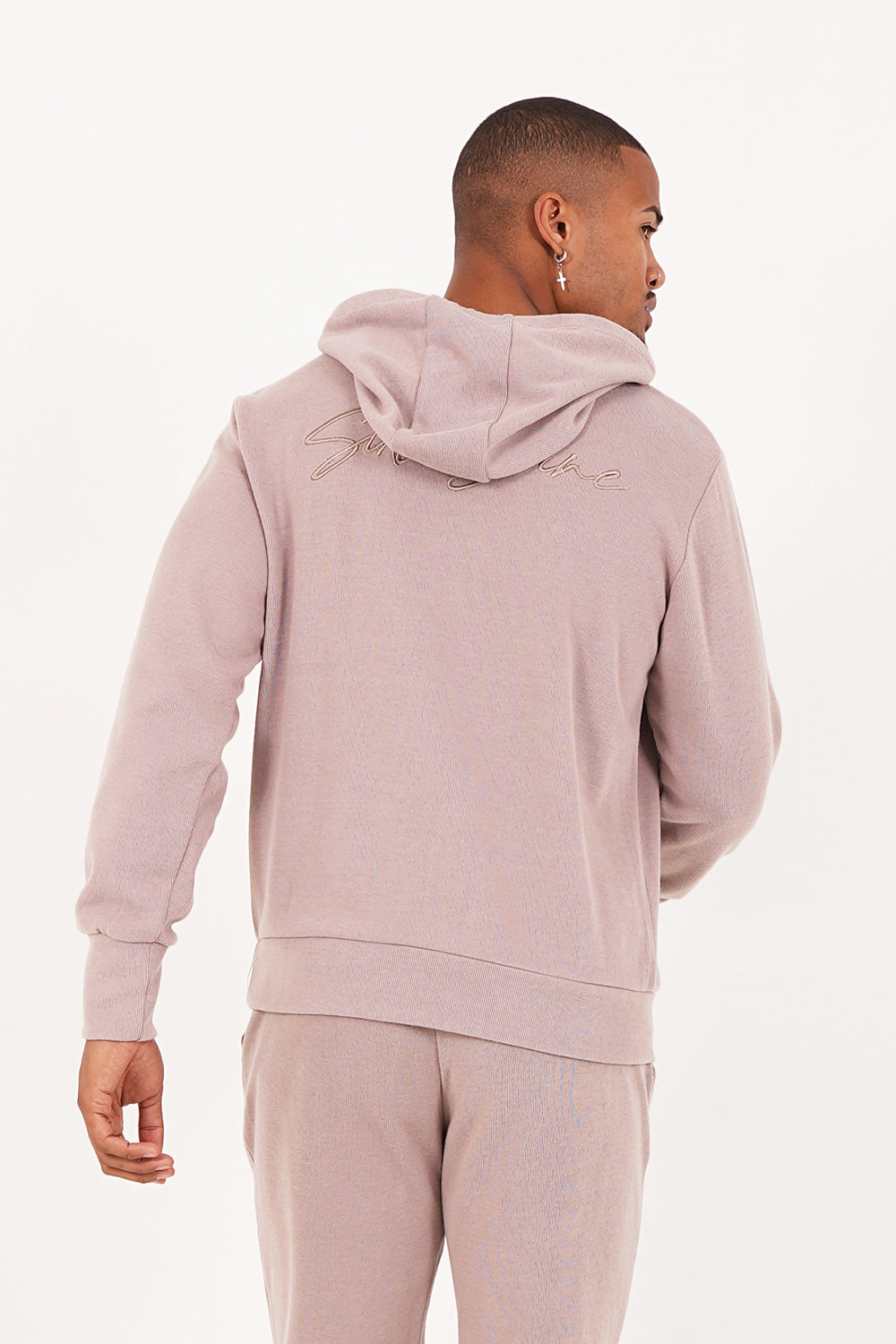Sixth June - Sweat capuche côtelé cordon Beige