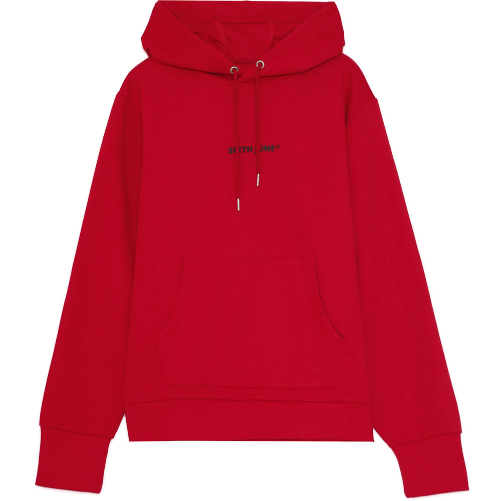 Sixth June - Sweat capuche bandana rouge