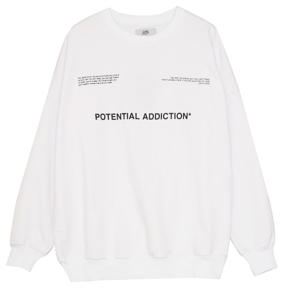 Sixth June - Sweat potential addiction blanc