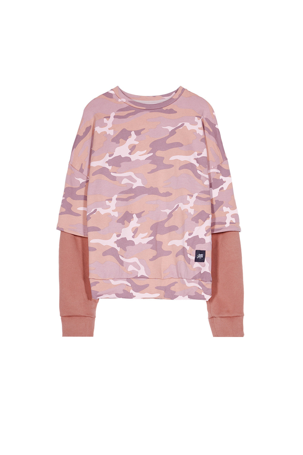 Sixth June - Sweat camouflage large Sixth June rose