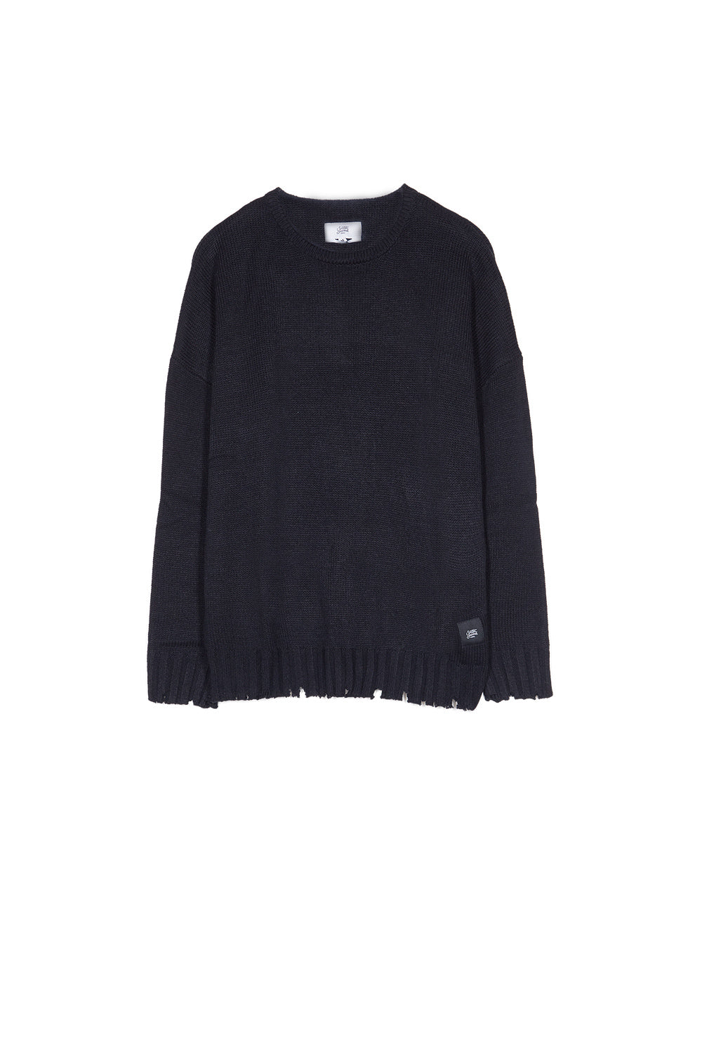 Sixth June - Pull déchiré large noir