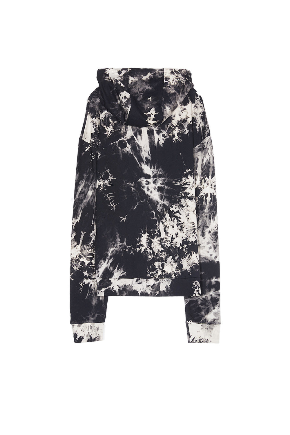 Sixth June - Sweat capuche délavé noir