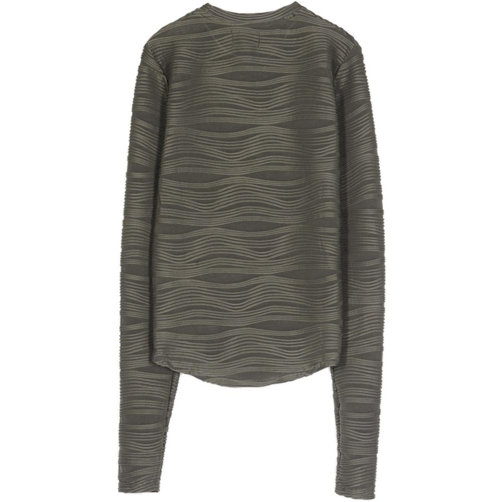 Waves Relief T-Shirt Khaki