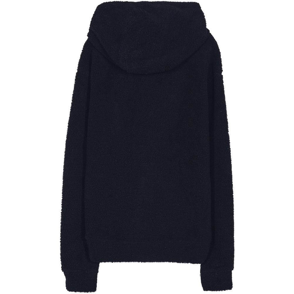 Sixth June - Sweat capuche oversize fourrure noir