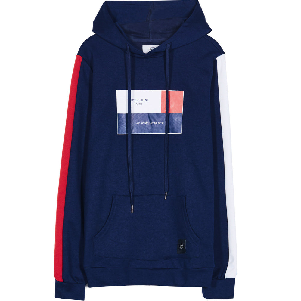 Sixth June - Sweat America bleu blanc rouge