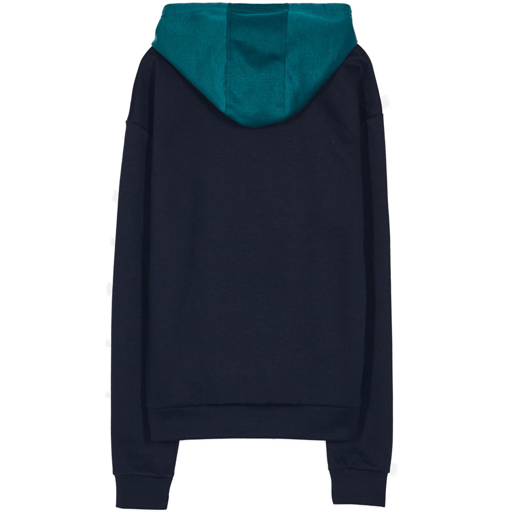 Sixth June - Sweat capuche tricolore noir rouge vert