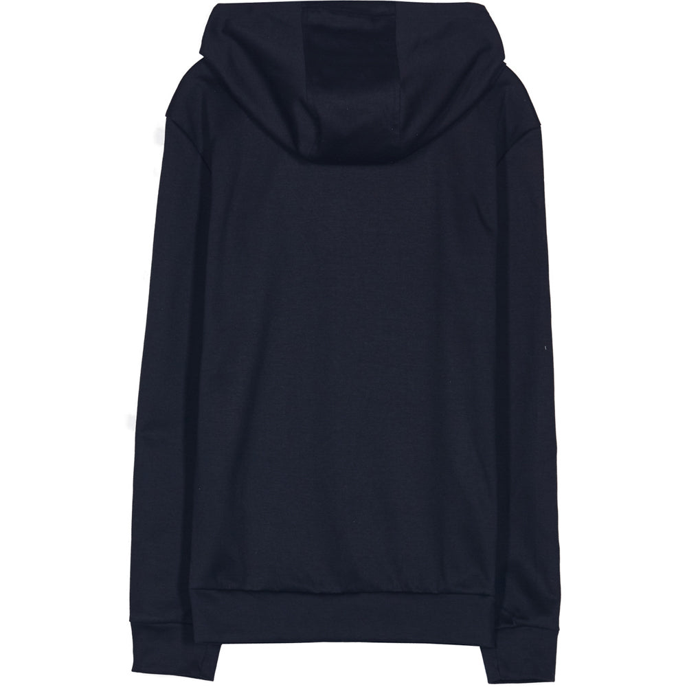 Sixth June - Sweat capuche bandes bicolores noir rouge vert