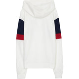 Sixth June - Sweatshirt manches tricolores blanc rouge bleu
