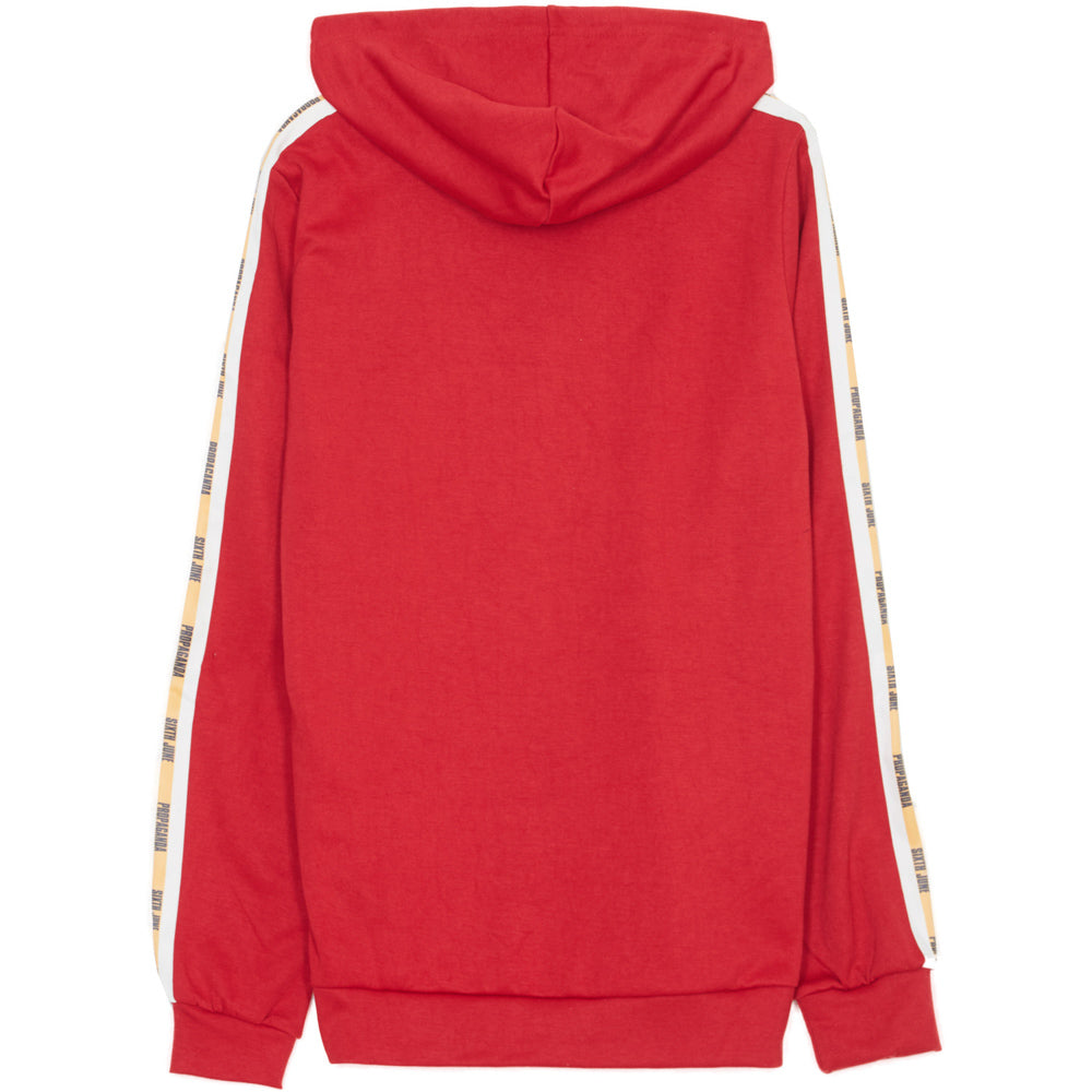 Sixth June - Sweat capuche Propaganda bandes rouge