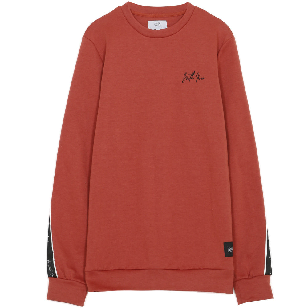 Sixth June - Sweatshirt bande dos rouge