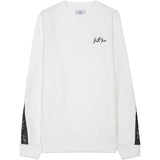 Sixth June - Sweatshirt bande dos blanc