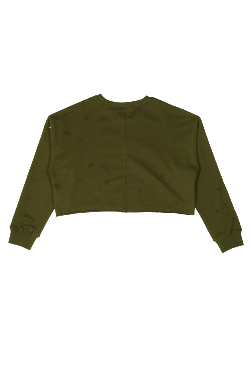 Sixth June - Sweat court oversize Femme destroy kaki W2250VSW