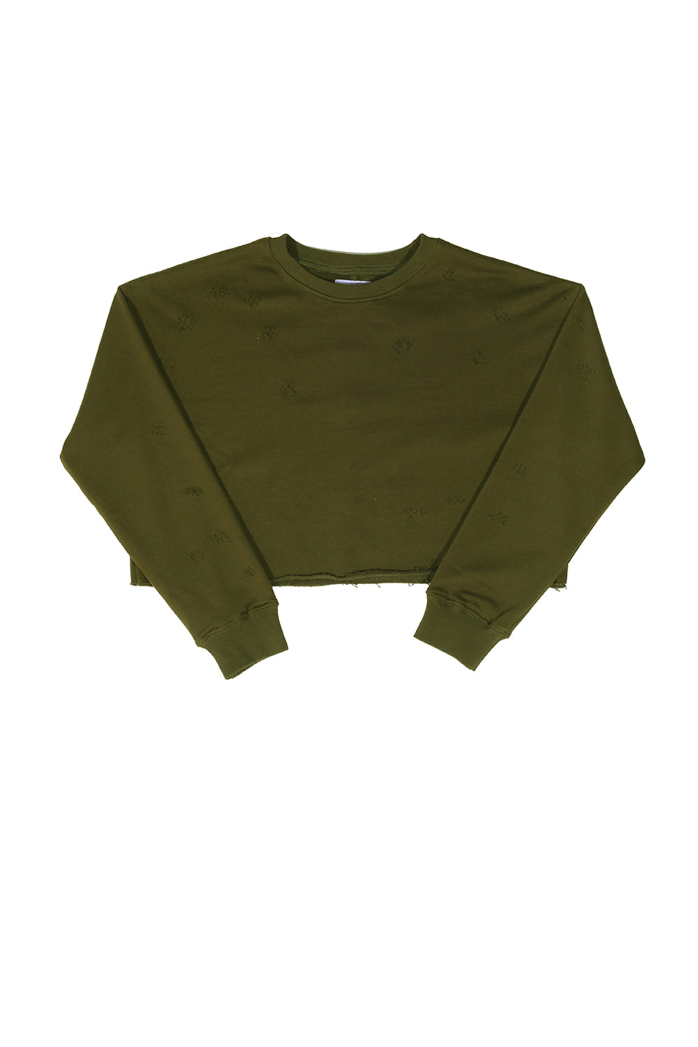 Sixth June - Sweat court oversize Femme destroy kaki W2250VSW