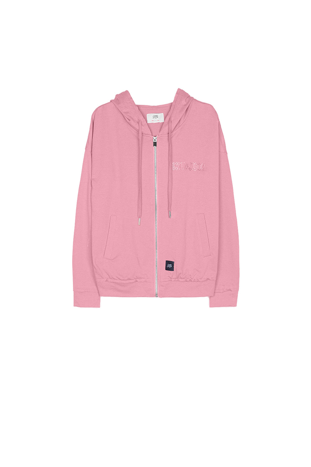 Sixth June - Hoodie zip-up regular Sixth June Women pink W2649CSW