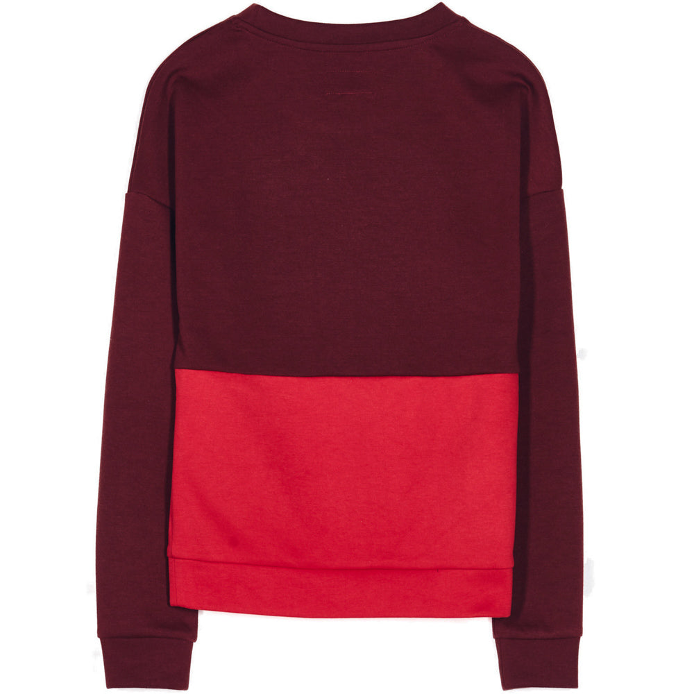 Sixth June - Sweat bicolore bande V rouge