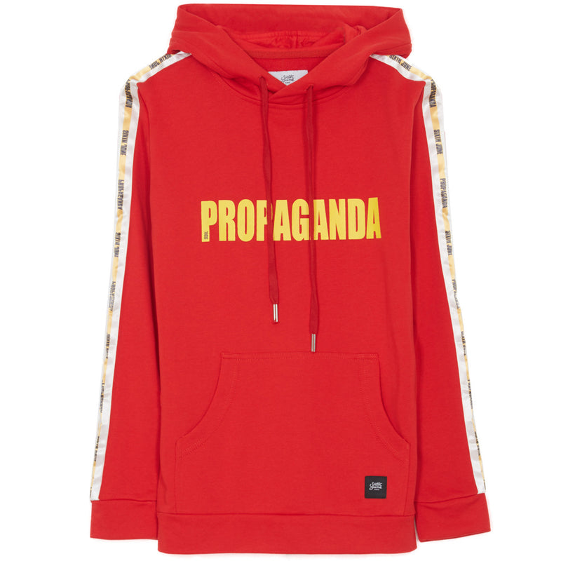 Sixth June - Sweatshirt bandes Propaganda rouge