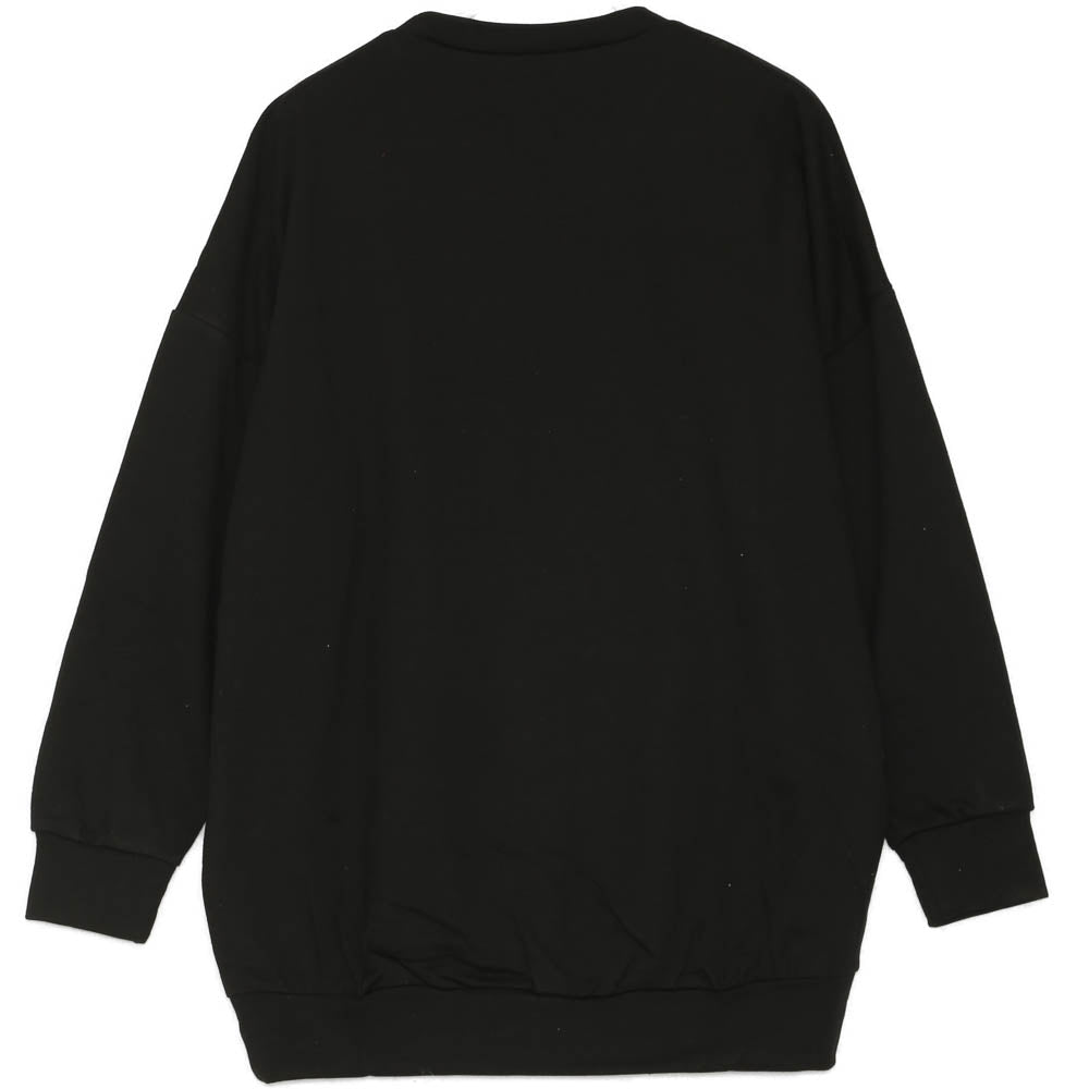 Sixth June - Sweat oversize imprimé océan noir