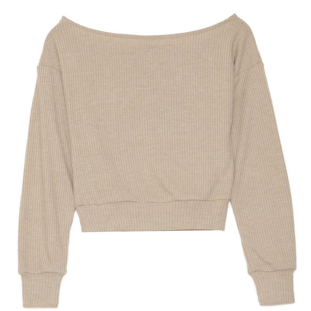 Sixth June - Top court maille beige