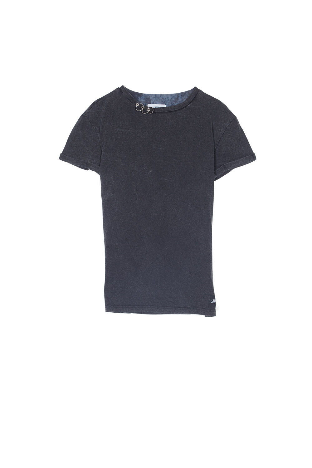 Sixth June - T-shirt anneaux noir