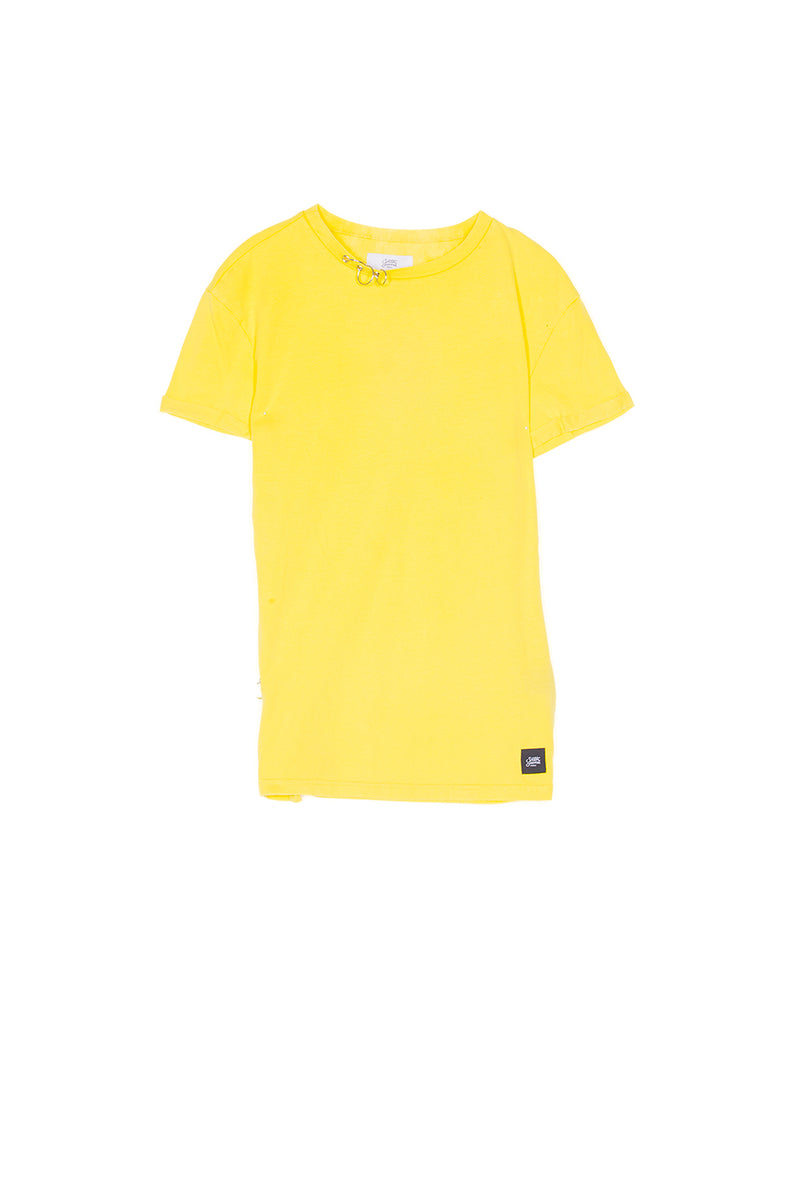 Sixth June - T-shirt anneaux jaune