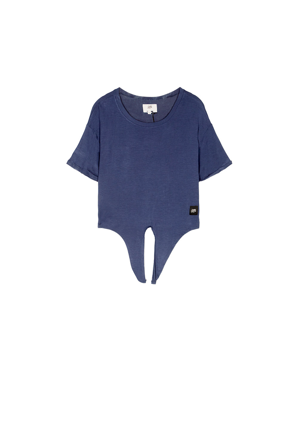 Sixth June - T-shirt crop top noeud bleu