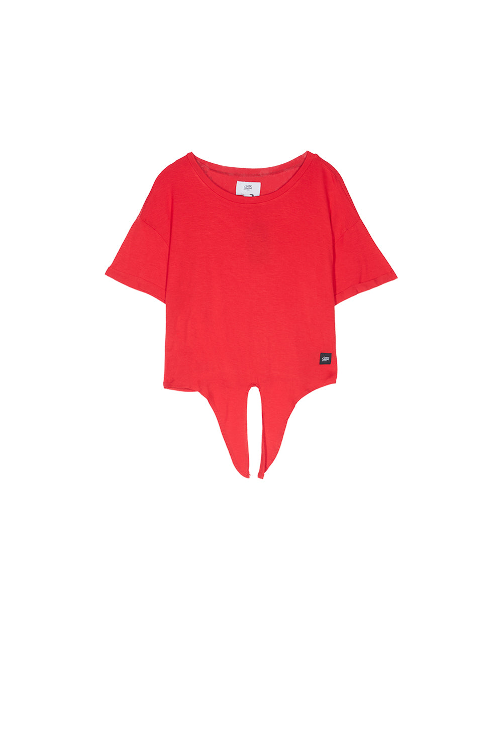 Sixth June - T-shirt crop top noeud rouge
