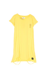 Sixth June - Robe t-shirt anneaux destroy jaune
