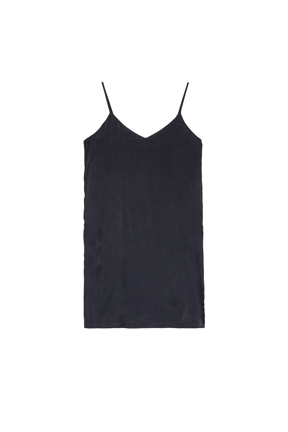 Sixth June - Robe bandes satin noir