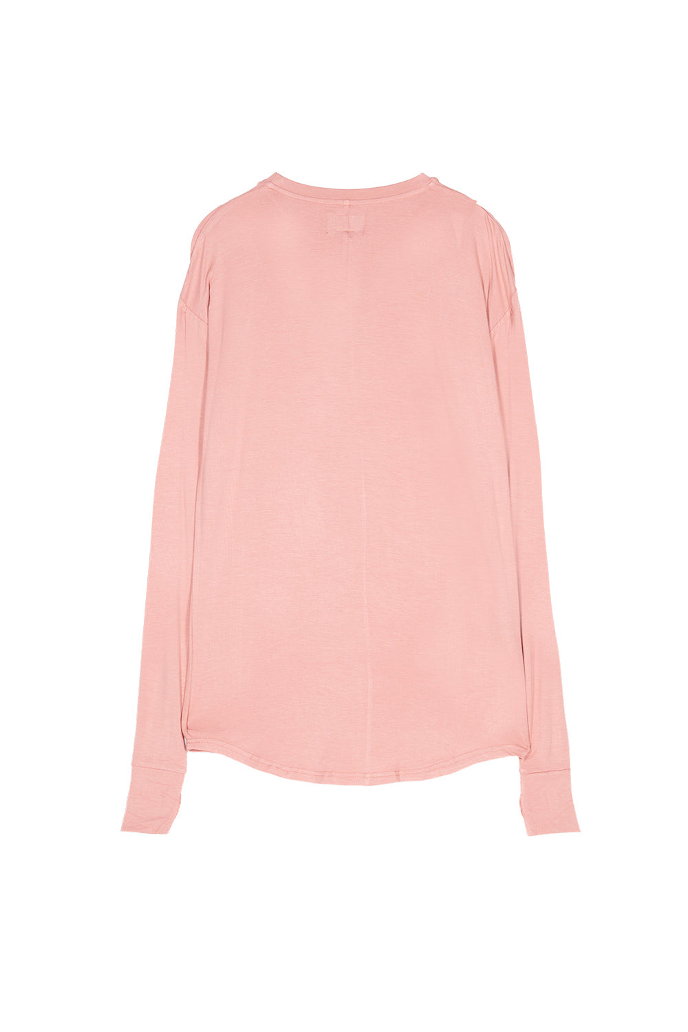 Sixth June - T-shirt manches longues bas arrondi rose