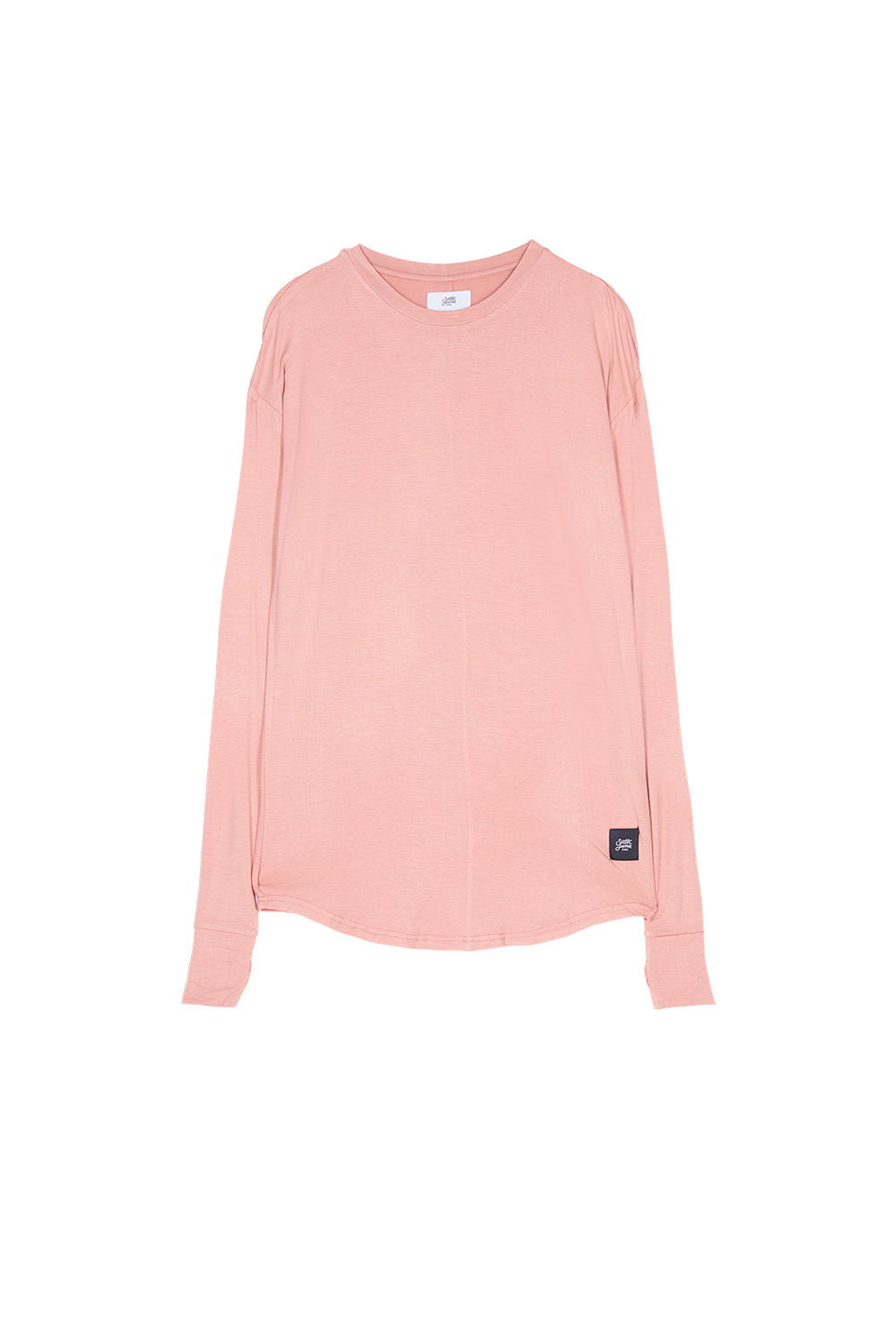 Sixth June - T-shirt manches longues bas arrondi rose