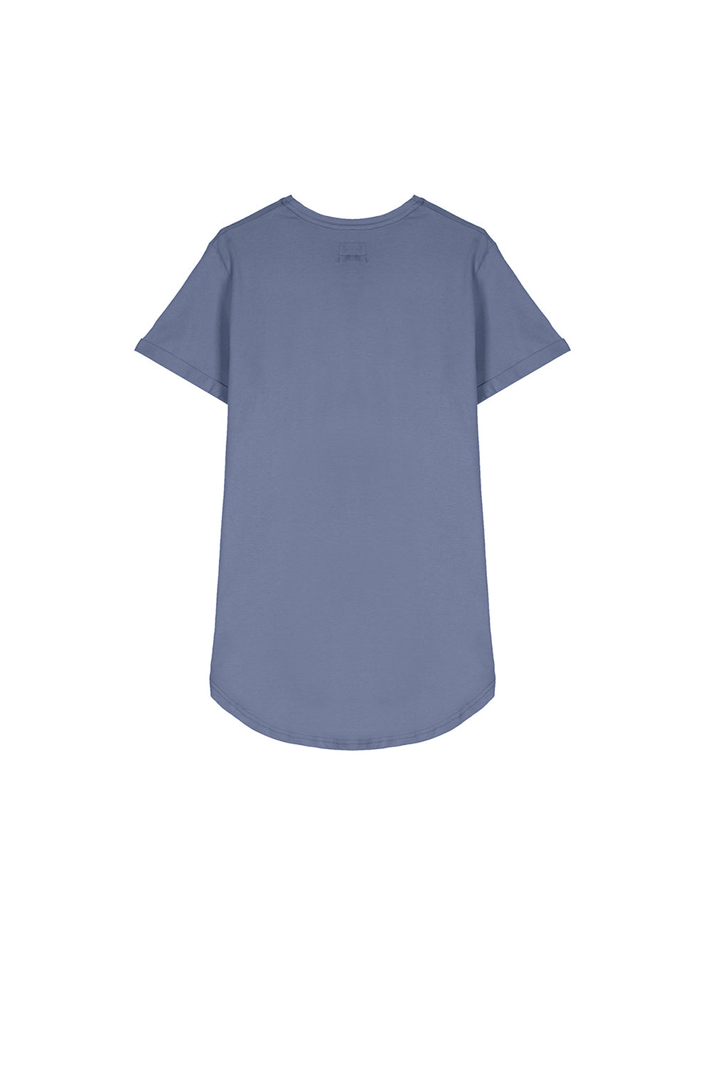 Sixth June - T-shirt bas arrondi bleu foncé
