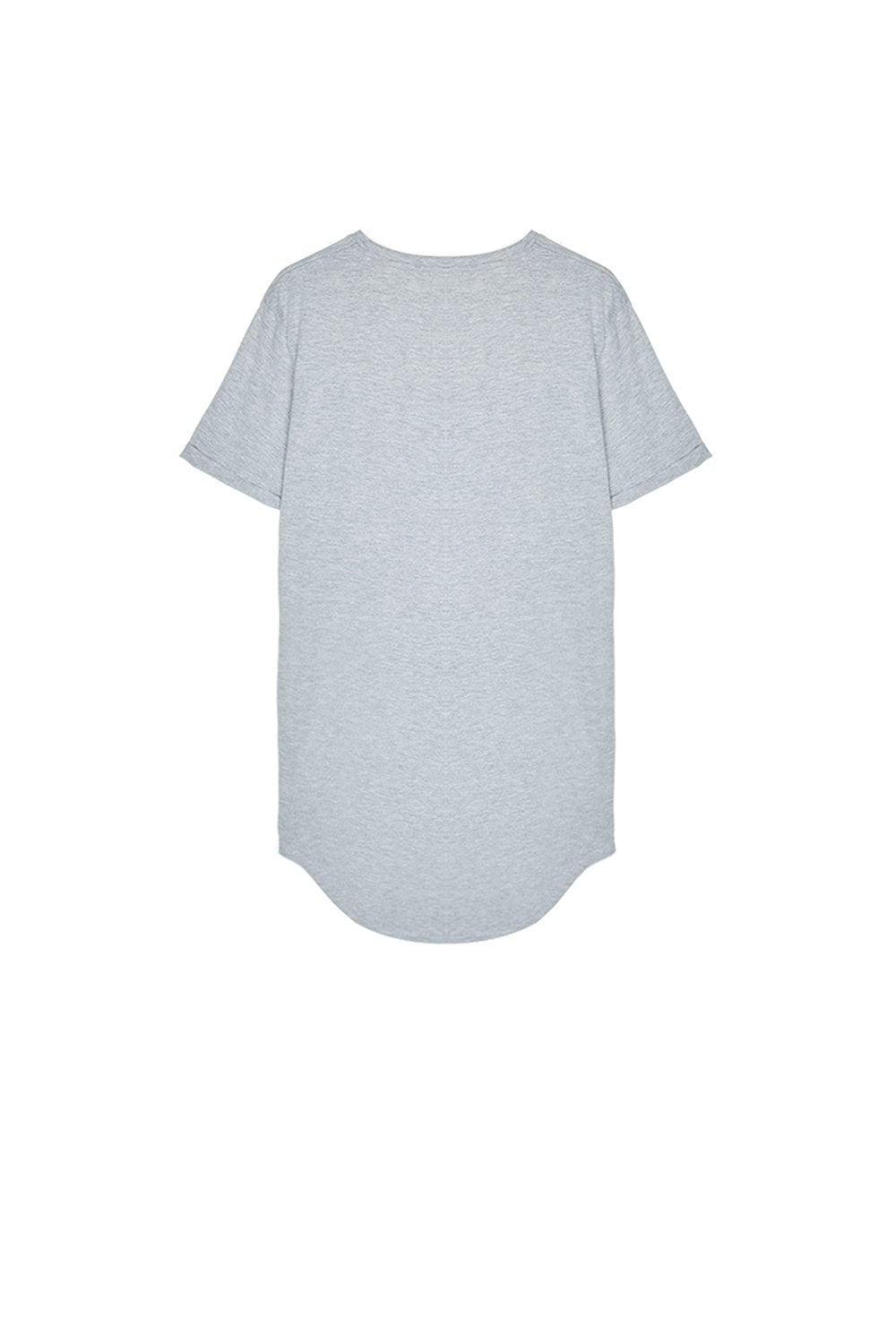 Sixth June - T-shirt bas arrondi Gris clair