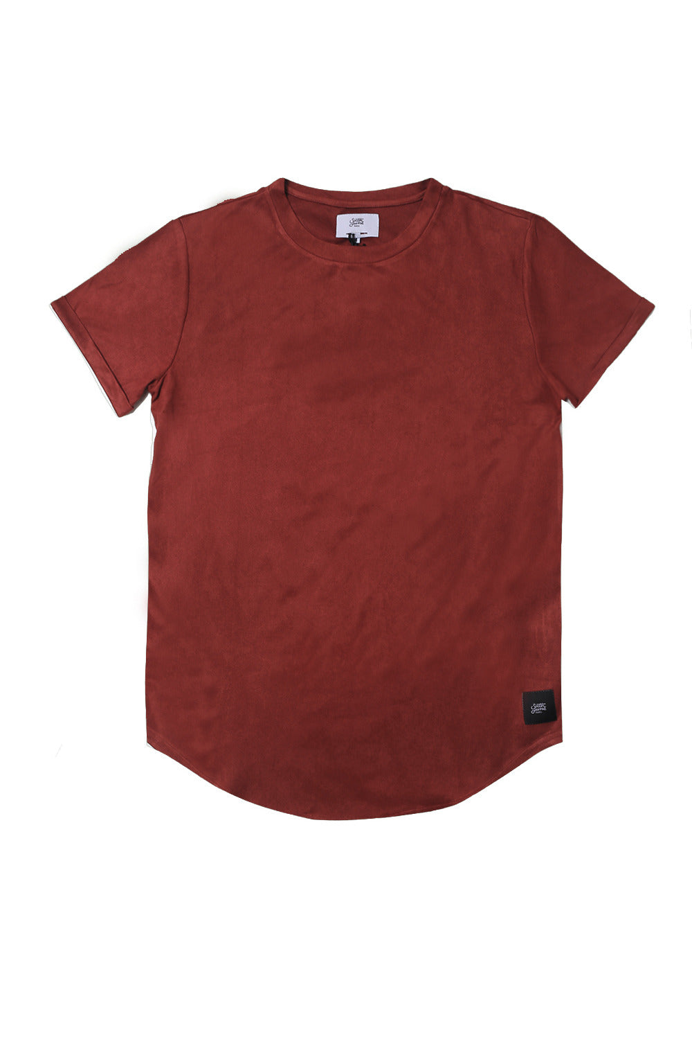 Sixth June - T-shirt suédine oversize marsala M1925VTS