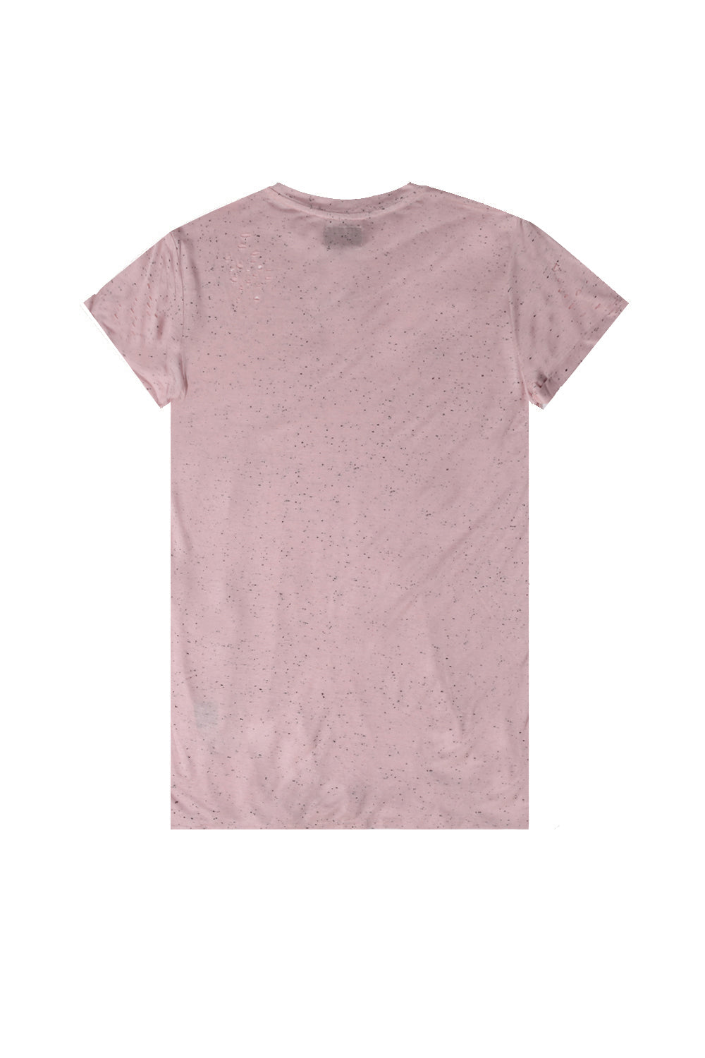Sixth June - T-shirt oversize moucheté destroy rose M2222VTS
