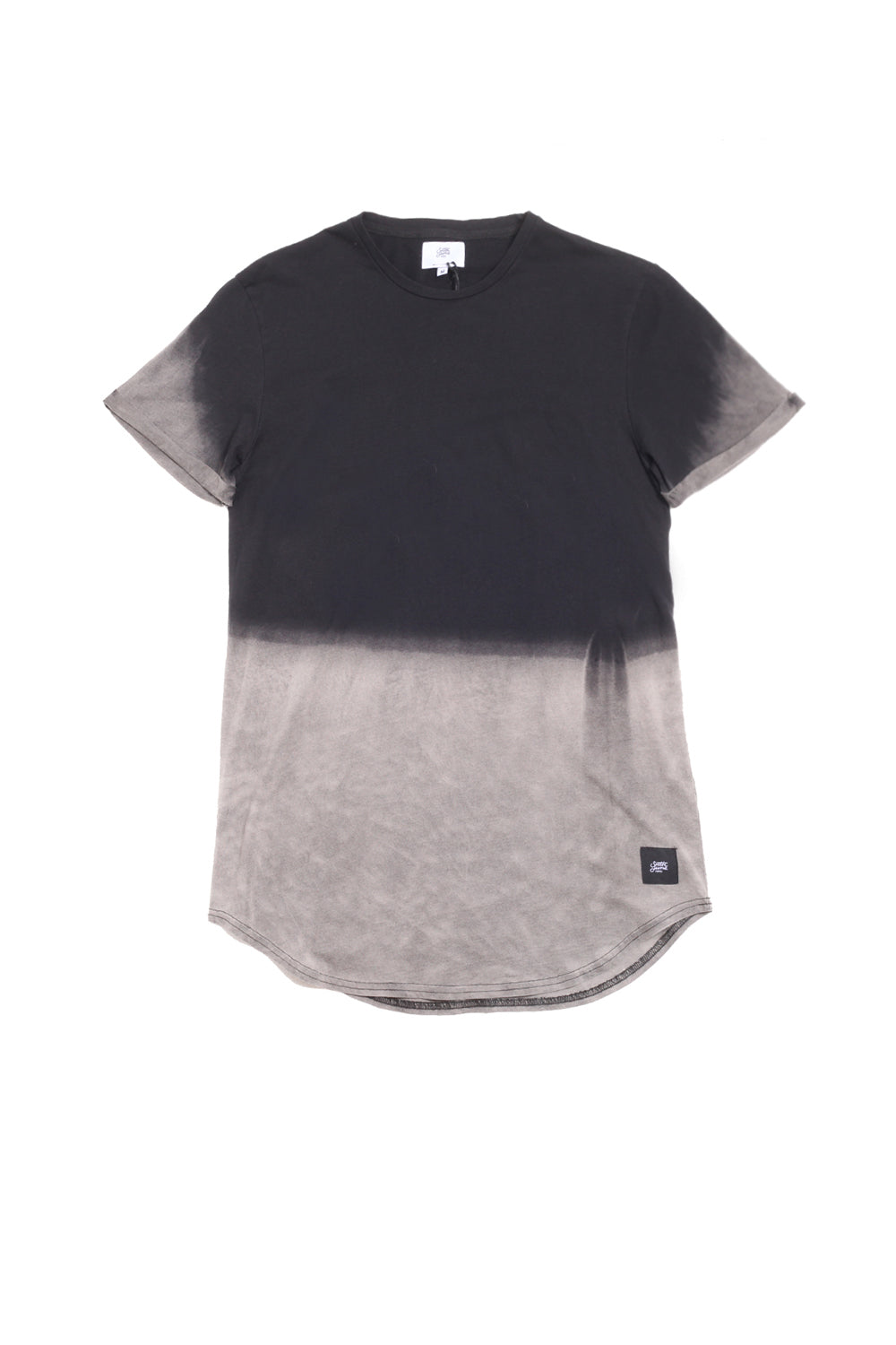 Sixth June - T-shirt bicolore tie and dye noir M2314CTS