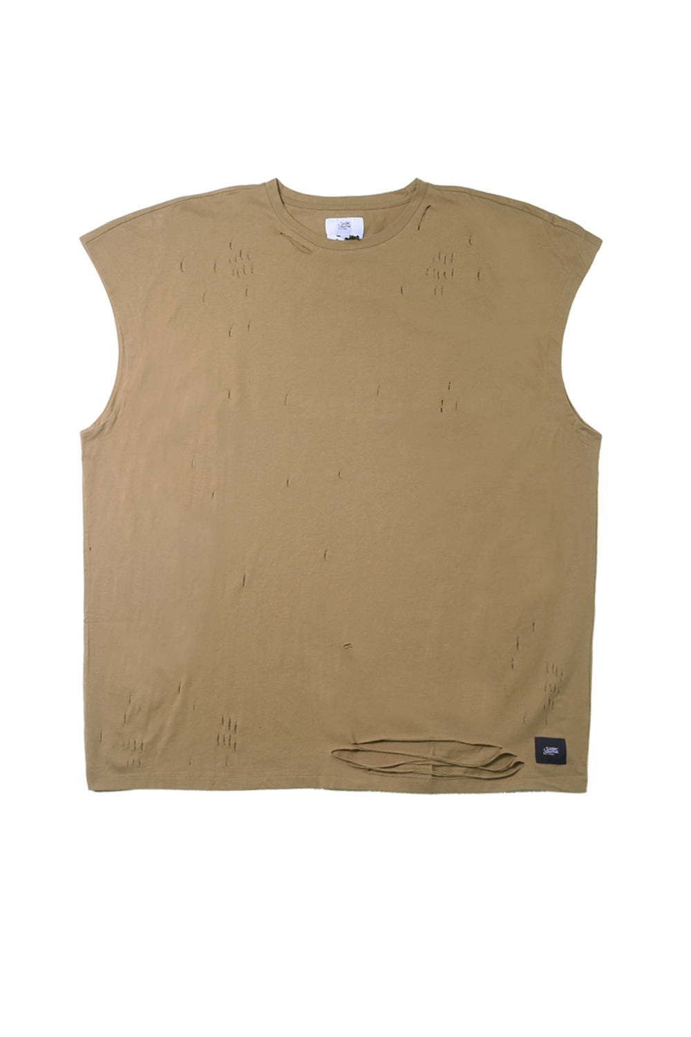 Sixth June - T-shirt muscle destroy beige M2345WTS