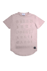 Sixth June - T-shirt Inscriptions rose M2351CTS