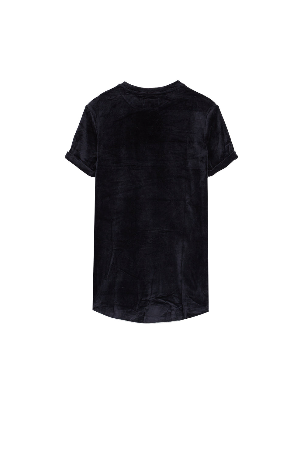 Sixth June - T-shirt velours logo racing noir