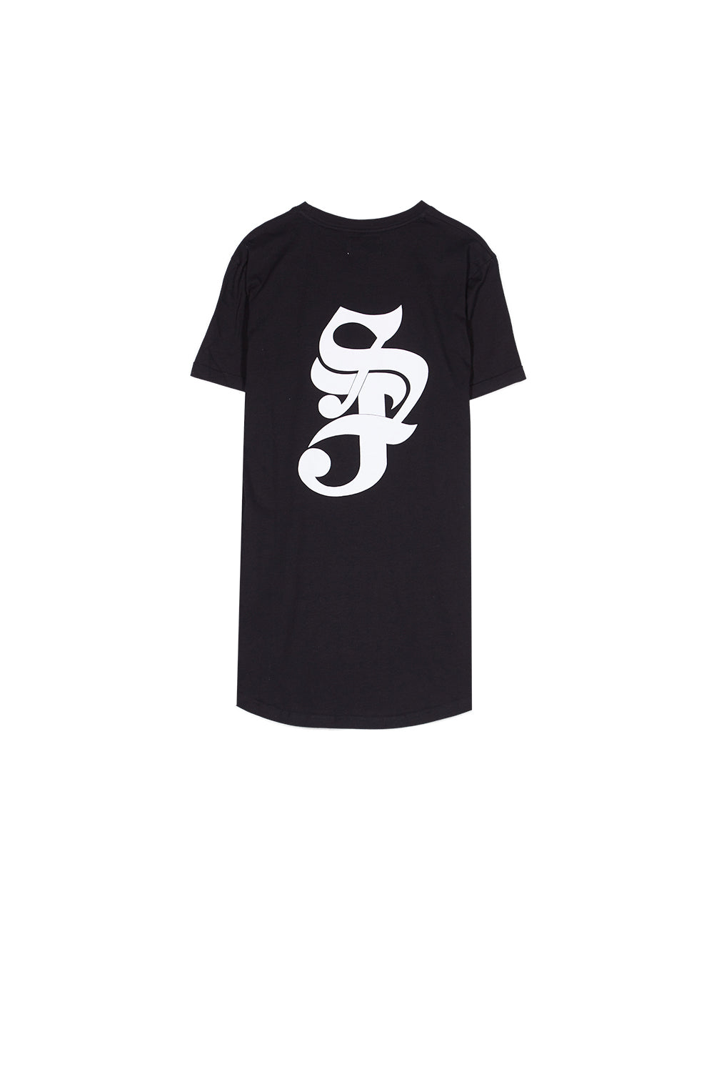 Sixth June - T-shirt moulant logo gothique noir