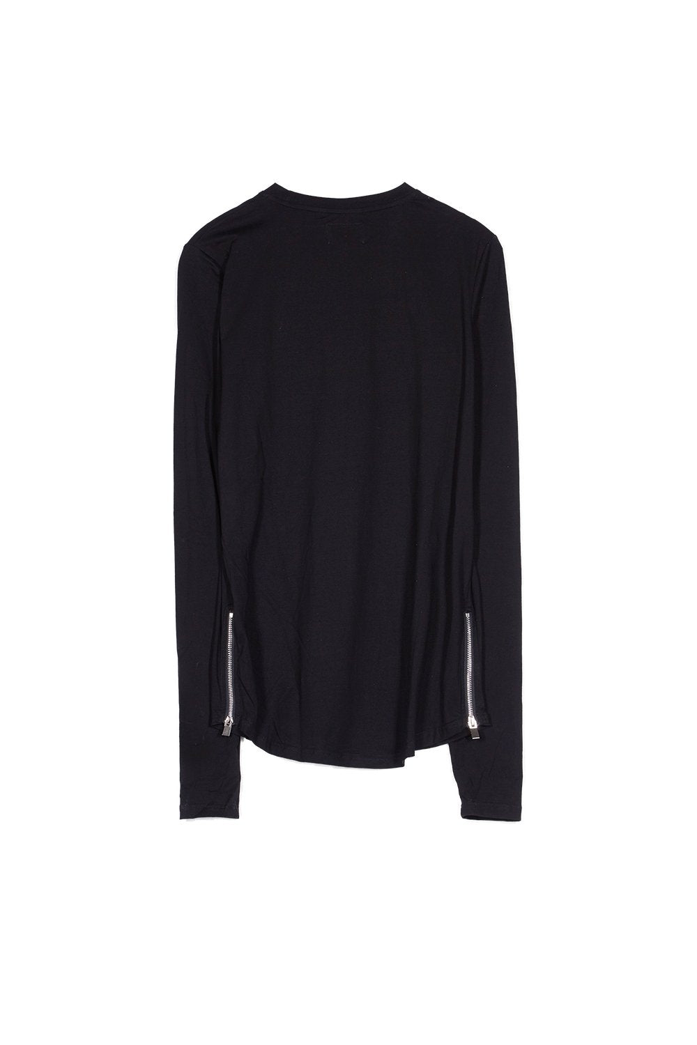 Skinny Zips T-Shirt Black