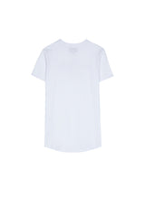 Sixth June - T-shirt moulant logo racing blanc