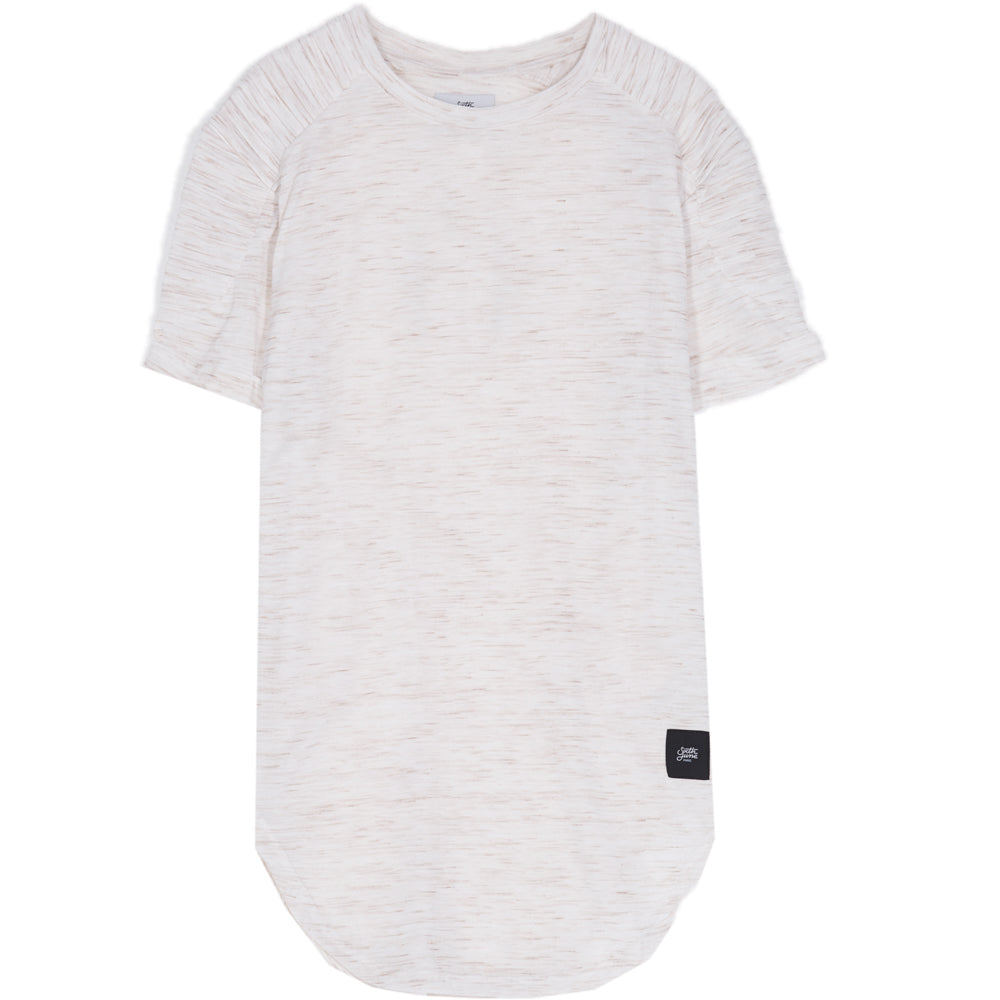 Sixth June - T-shirt chiné biker beige