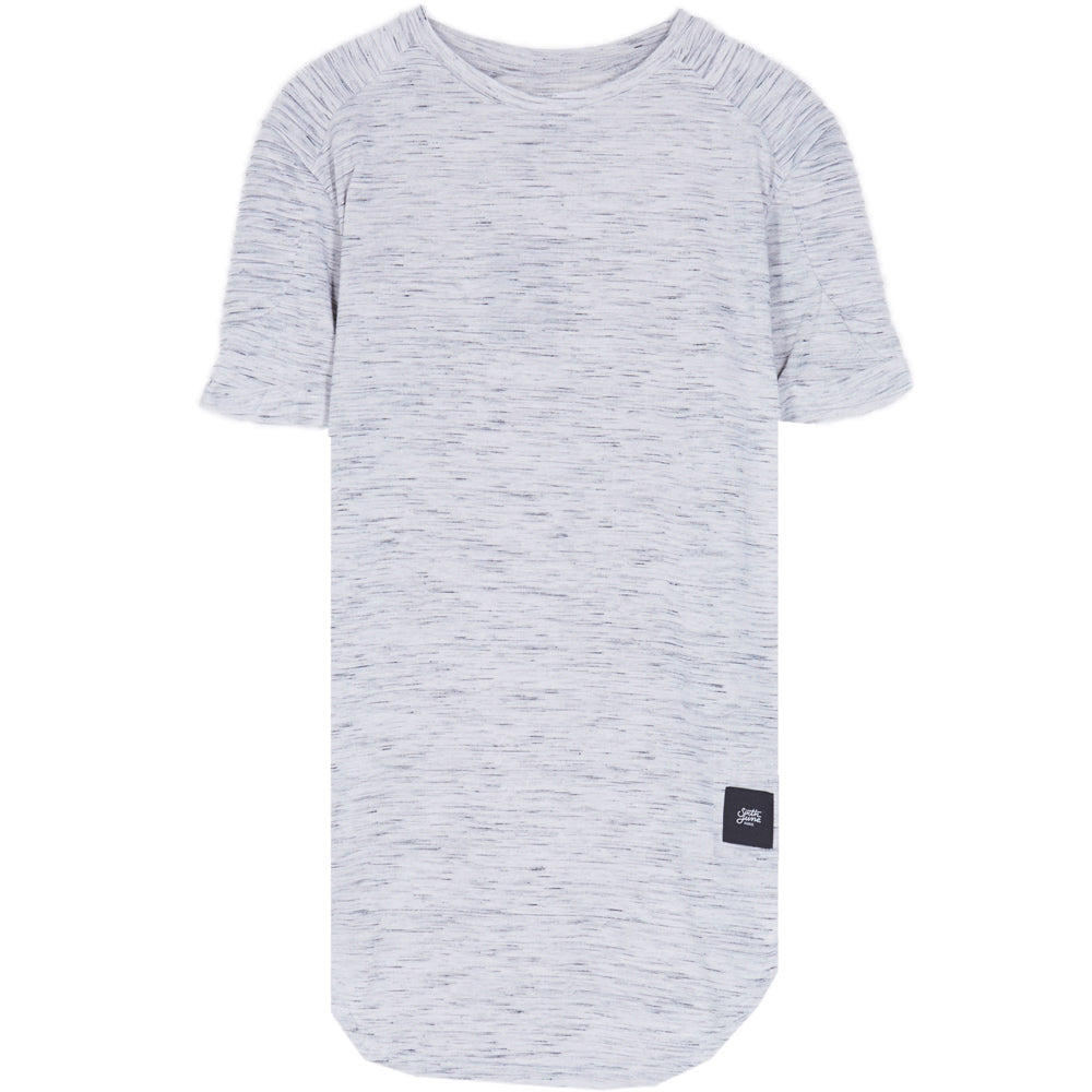 Sixth June - T-shirt chiné biker gris