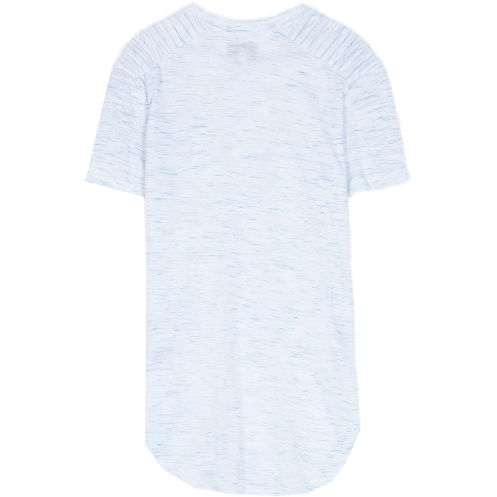 Sixth June - T-shirt chiné biker bleu