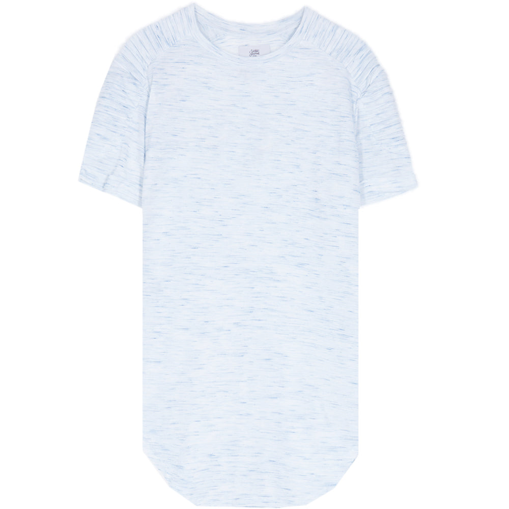 Sixth June - T-shirt chiné biker bleu